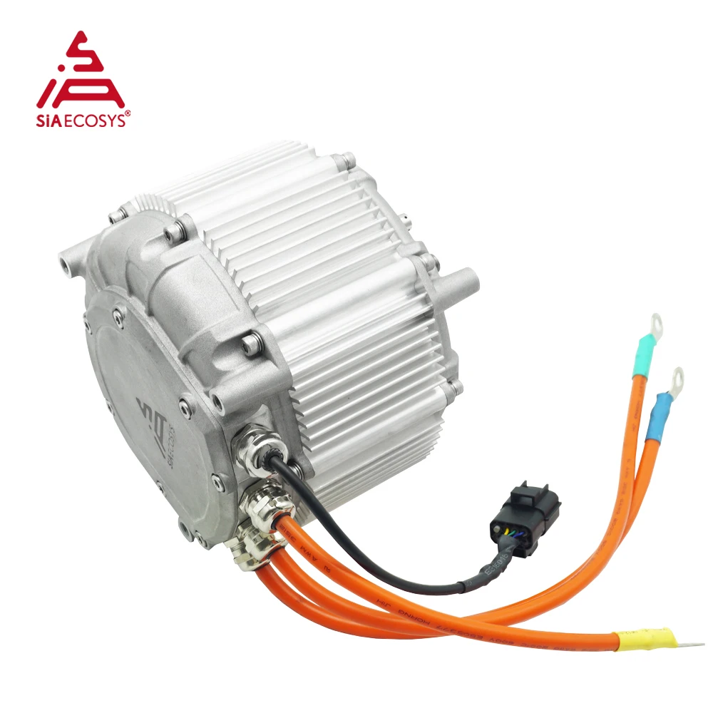 Novo motor de grampo de cabelo siaecosys SIA155-48 18kw pico pmsm, garantia de alta qualidade, tecnologia semelhante com tesla
