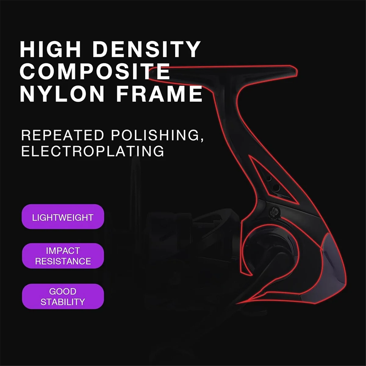 

Lo-ok Ultralight -Reel 5.2:1 Gear Ratio Freshwater Saltwater Surf Fishing Reels,Max Drag 11lbs, Ice Fish Reel PW1000