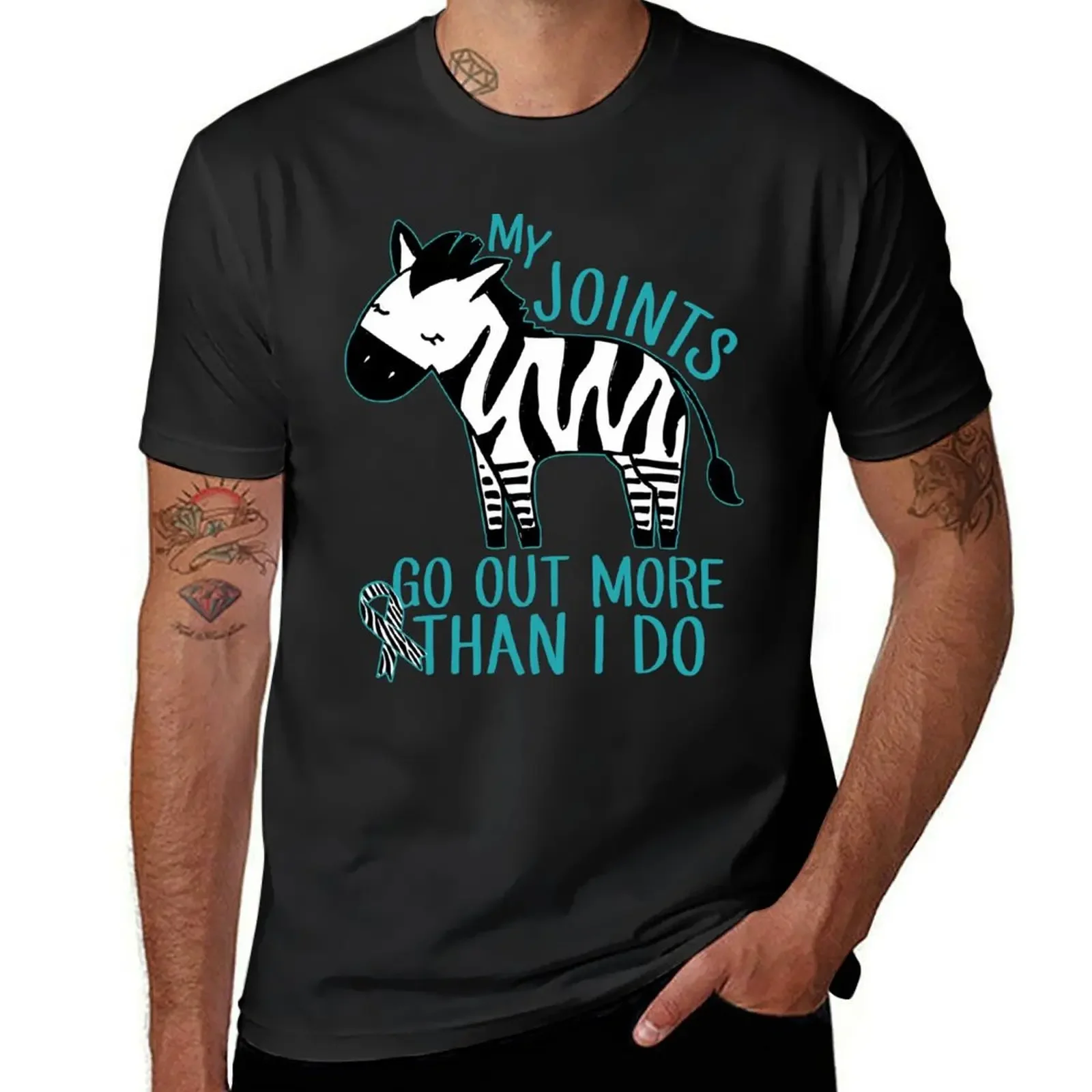 Ehlers-Danlos: Joints Go Out More Than I Do T-Shirt customs oversized t shirt men t shirt