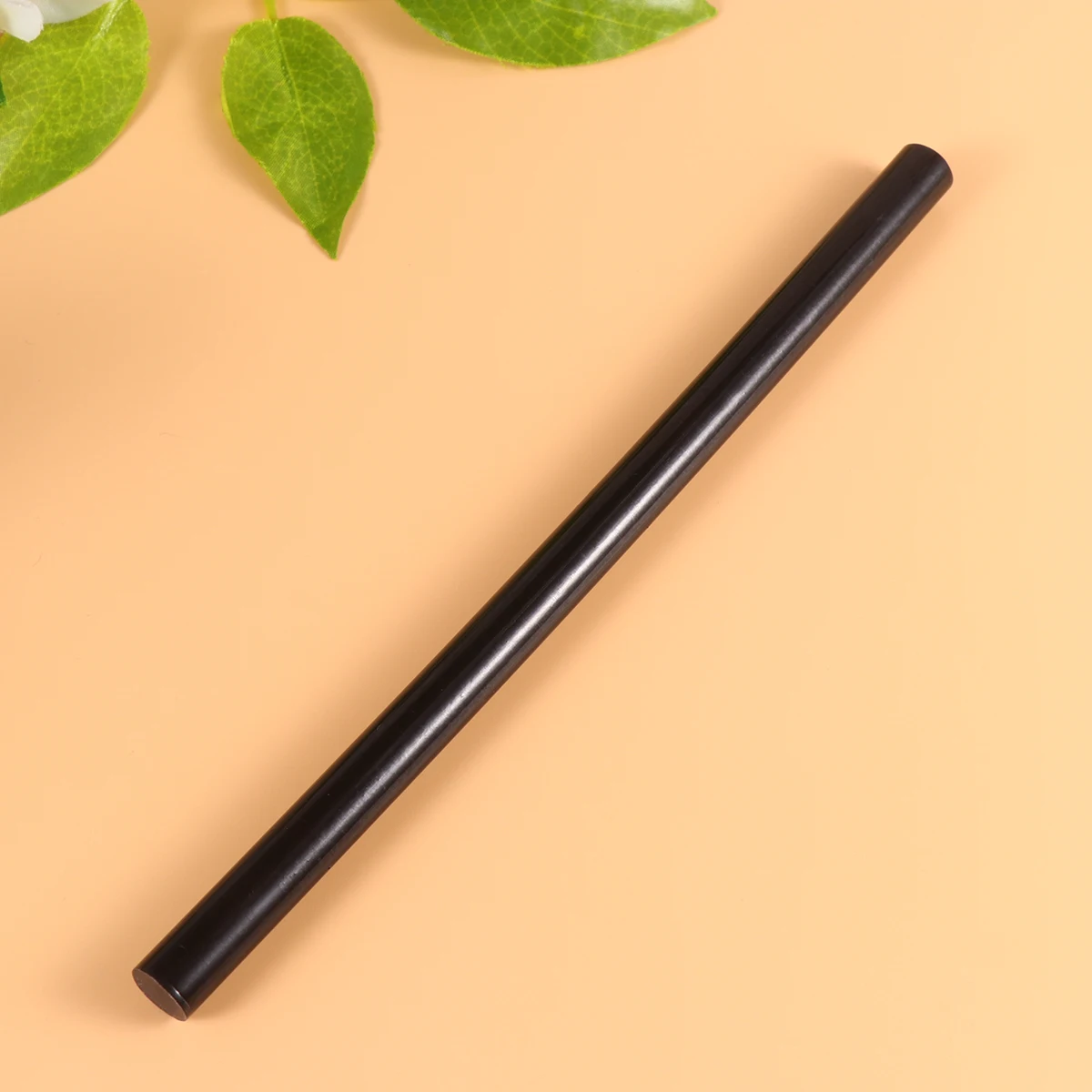 

24PCS 19CM Length Glue Sticks Black Plastic Glue Sticks Eco-friendly Heat Melting Adhesive Tape Hot Melt Glue Rod for Office