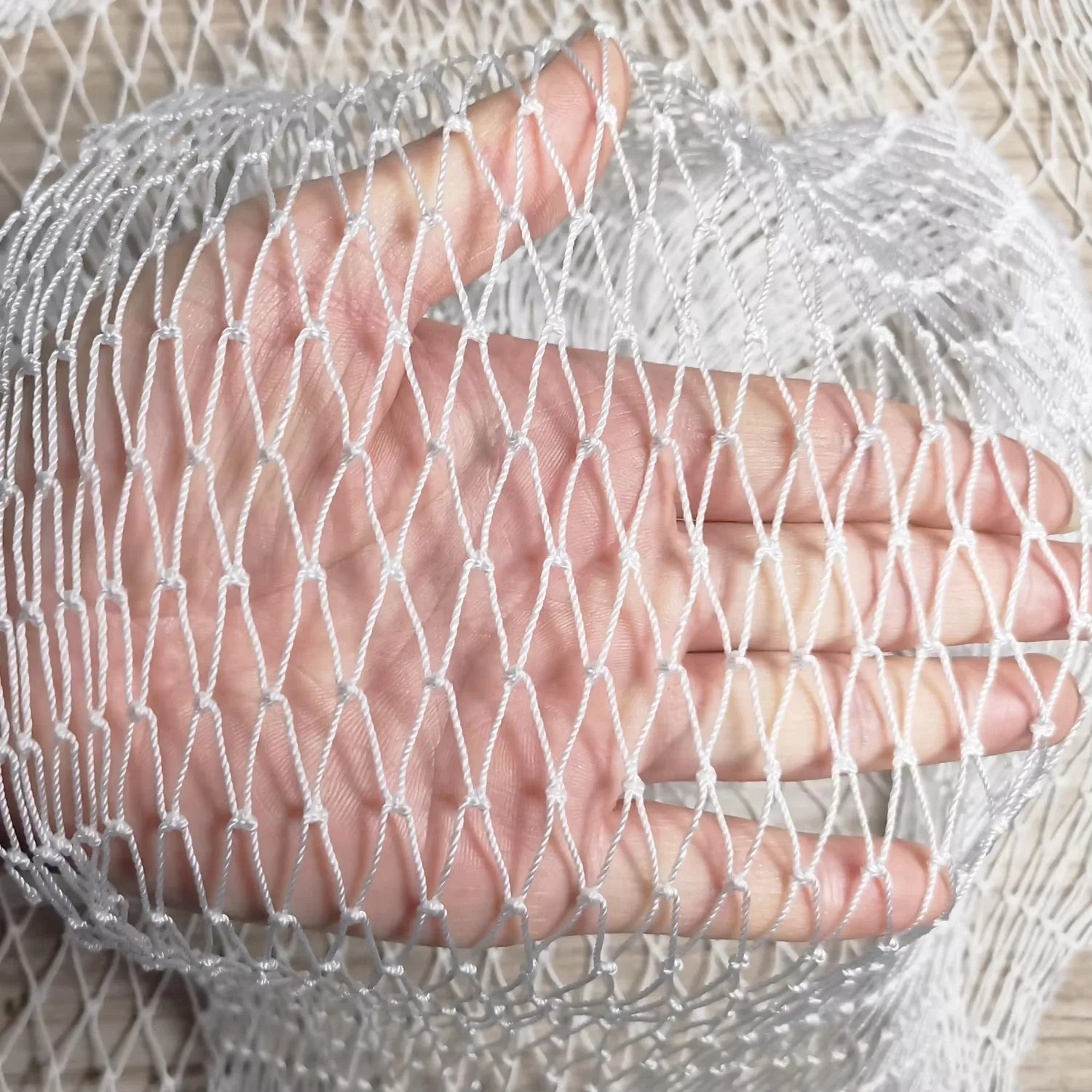 White Nylon Anti-Cat Net Balcony Safety Net Pet Protective Barrier Home Wedding Decoration Chicken Net Cat Net