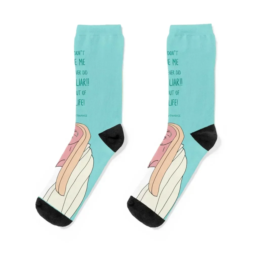 Darcey 90 Day Fiancé You Liar!! Socks New year's Rugby Boy Socks Women's