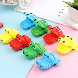 8Pcs Colorful Mini Biting Crocodile Pull Back Cars Toy for Kids Boys BIrthday Party Favors Pinata Filler Goodie Bags School Gift