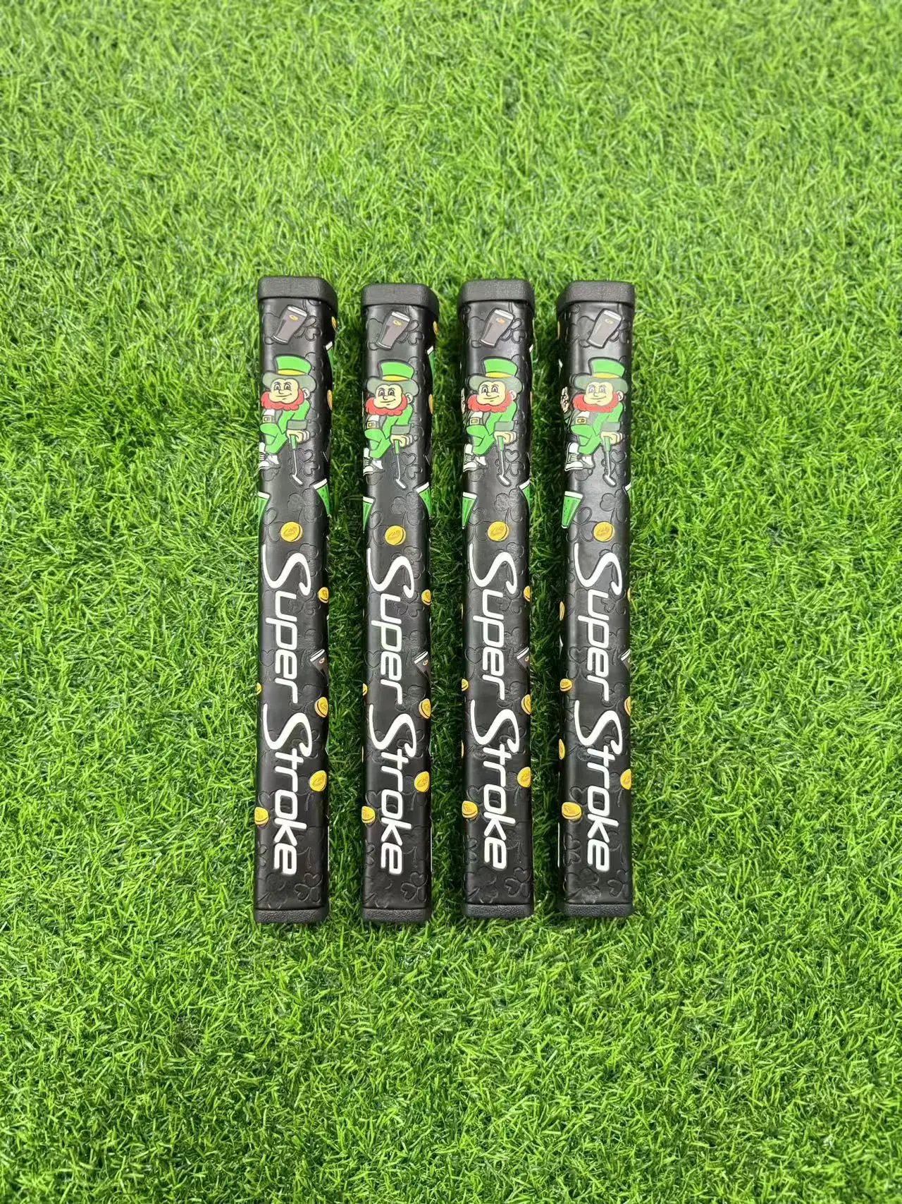 1 個ゴルフパターグリップ超軽量標準天然ゴム滑り止めと快適なゴムウッドユニバーサル品質グリップ