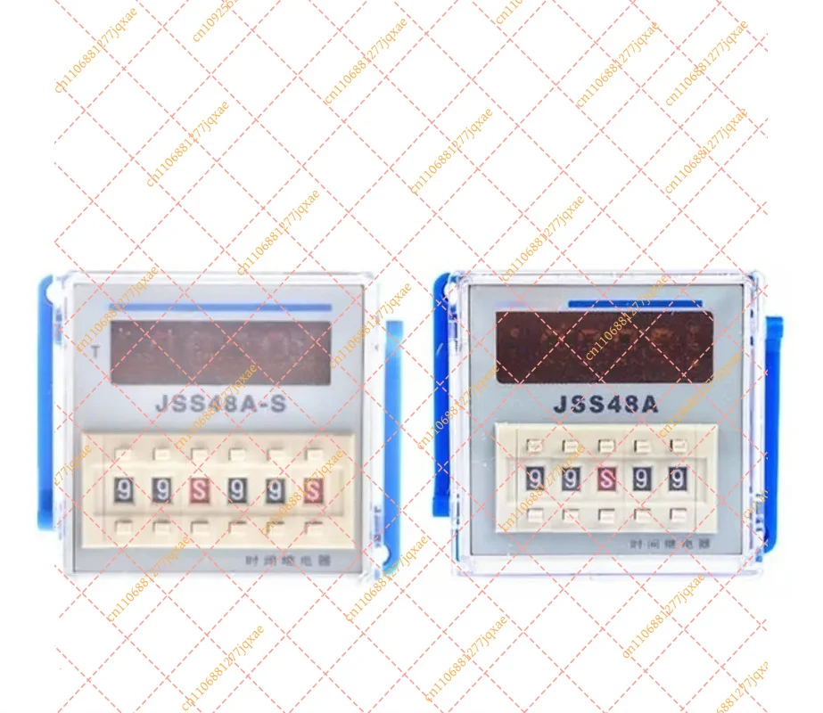 for CHINT JSS48A Digital Time Delay Relay - 8 Pin On-Power Timer with Pause & Reset (Fits JSS48A-S, JSS48A-2Z)