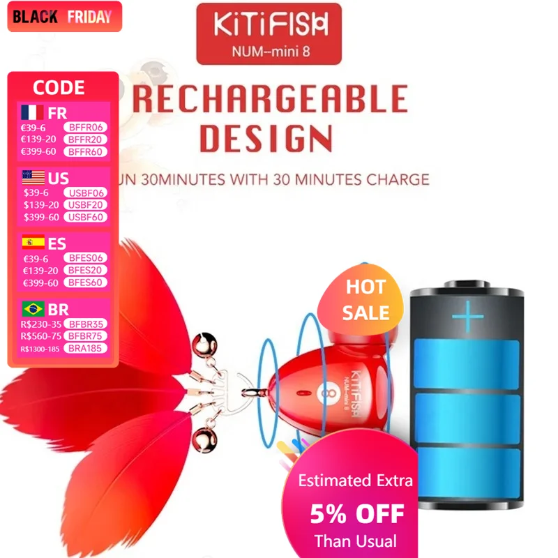 Kitifish-Fully Automatic Intelligent Teasing Cat Toy Small Goldfish Toy Self Hi Artifact Pet Smart Toy Micro Charging