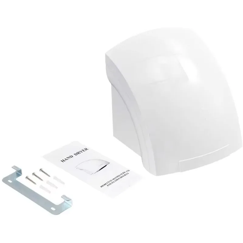 Energy Saving Durable 2000W Eco-Friendly Plastic Waterproof Induction Hand Dryer Wall-Mounted Automatic Commercial Equipment for