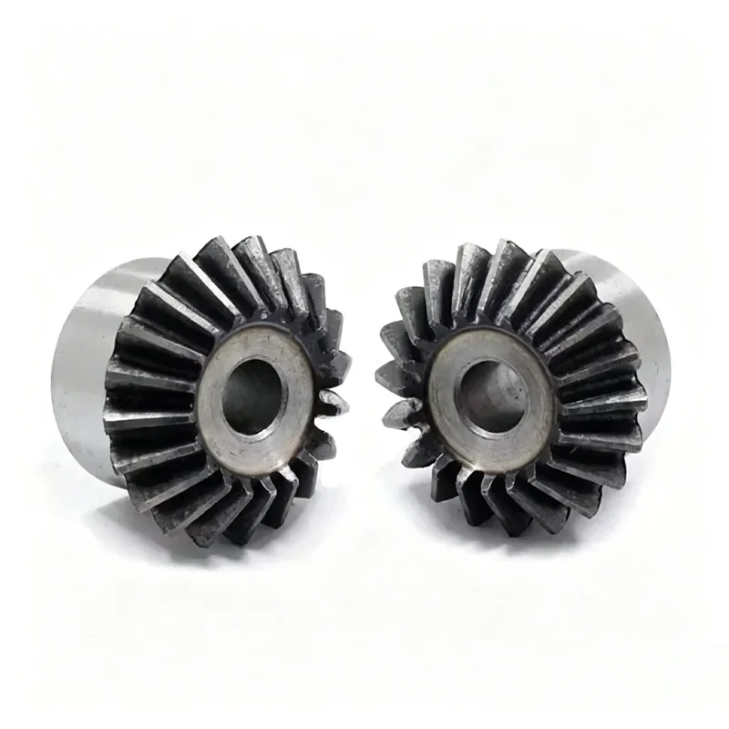 1pc 1M Bevel Gear 15 16 18 20 22 24 25~40 Teeth 1:1 90 Degrees Meshing Angle Metal Drive Transmission Gear 45# Steel Hardening