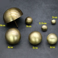 Vintage Brass Nails Upholstery Tacks Antique Rustic Clavos Decorative Door Studs for Wood Box Farm Barn Door Furniture