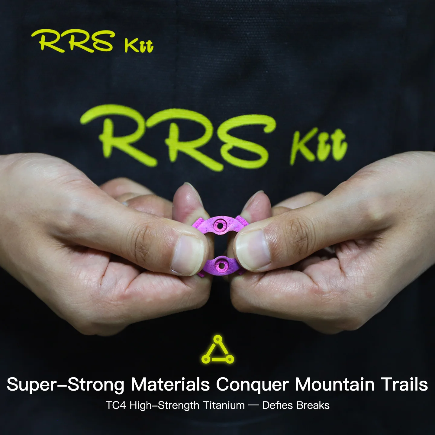 RRSKIT задняя крышка велосипедного компьютера, запасные части для Garmin MTB, нейлон, алюминиевый сплав, титановый сплав, велосипедные GPS-базы, запасные части