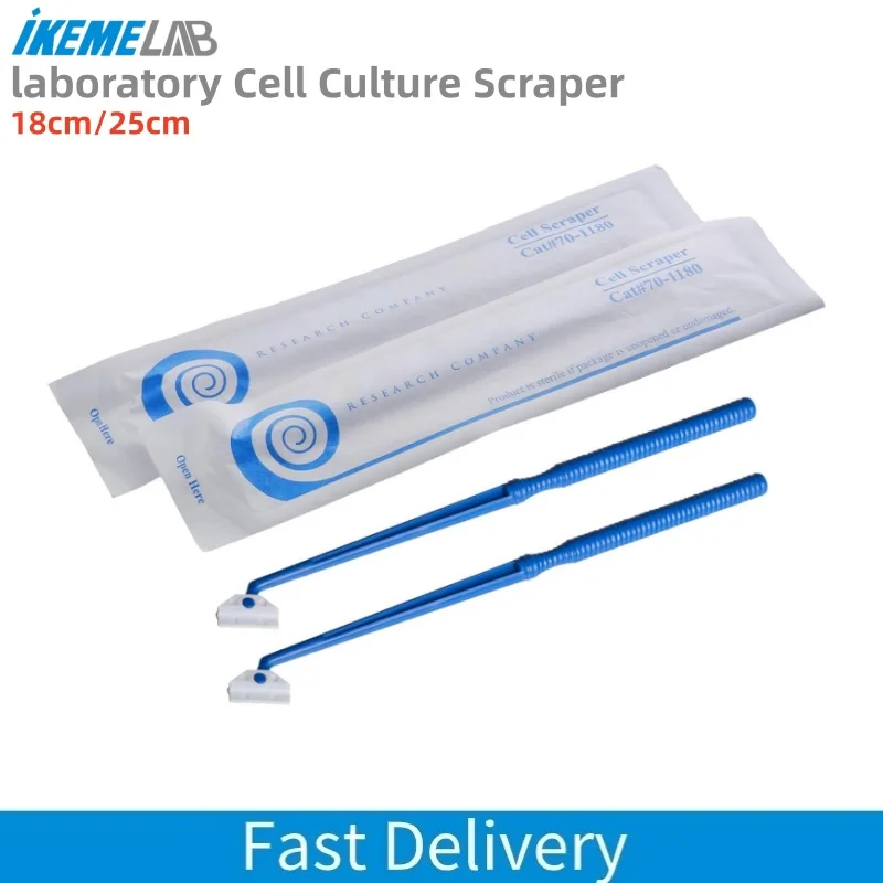 

Скребок для клеточных культур WEIAI, стерильный, в индивидуальной упаковке, 18/24,3 см, для биологических и медицинских лабораторных чашек и колб, непирогенный