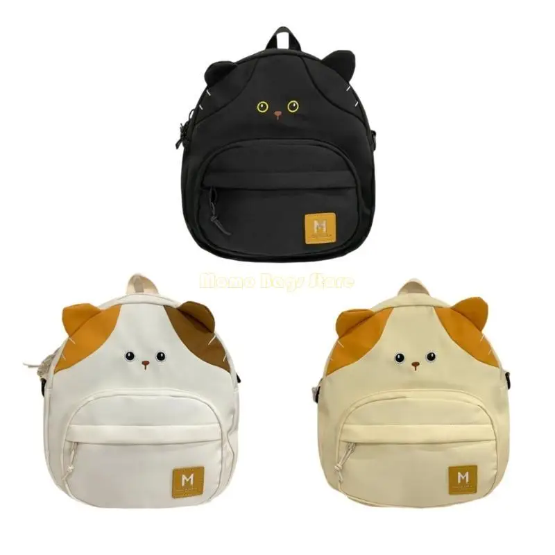 X90d japanischer Stil Rucksack für Mädchen Frauen Cartoon Cats Rucksack Reise -Rucksack