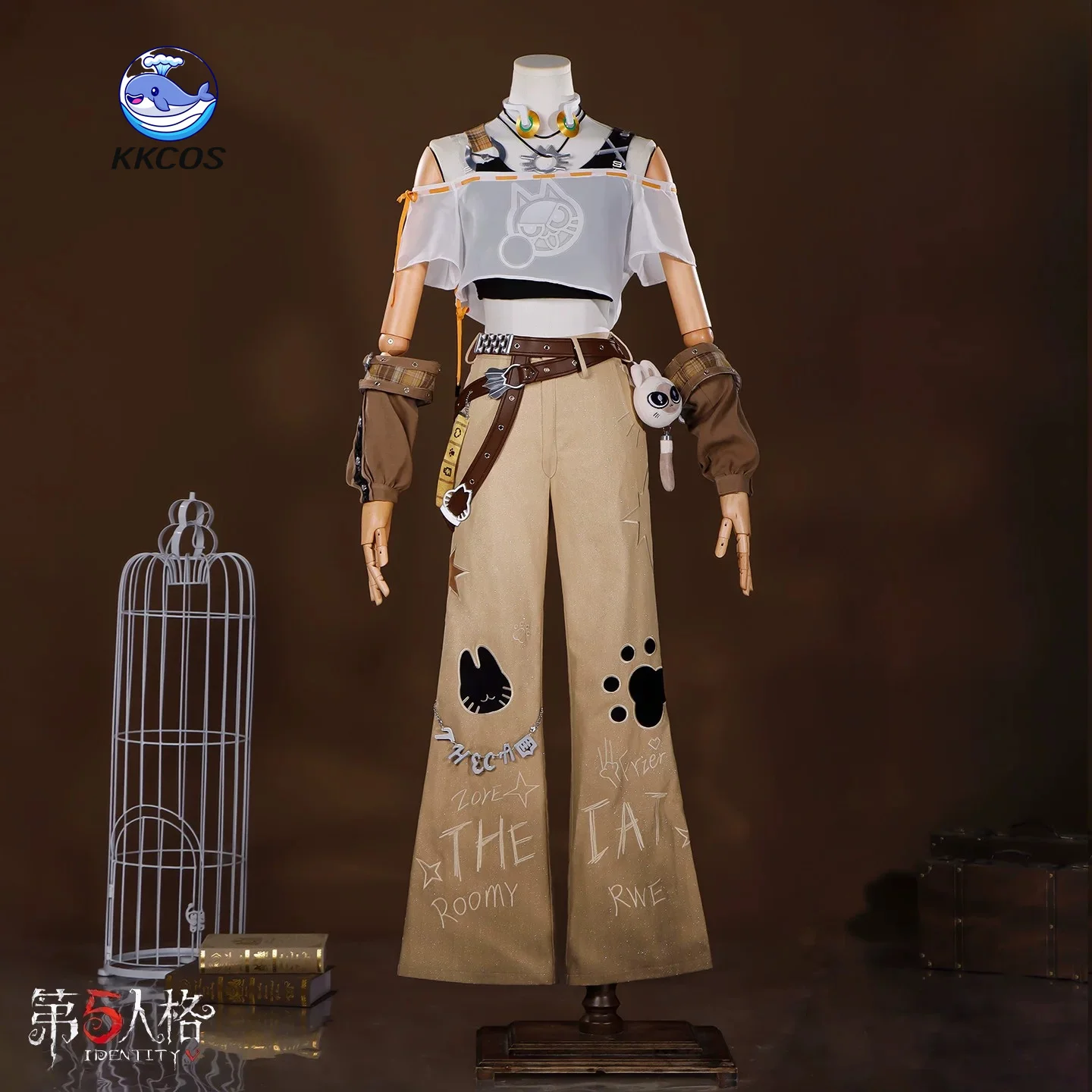 

KKCos Game Identity V The Photographer Amanda Gatis Cosplay Costume Xianluolipu Collab Full Set Halloween Carnival Outfit
