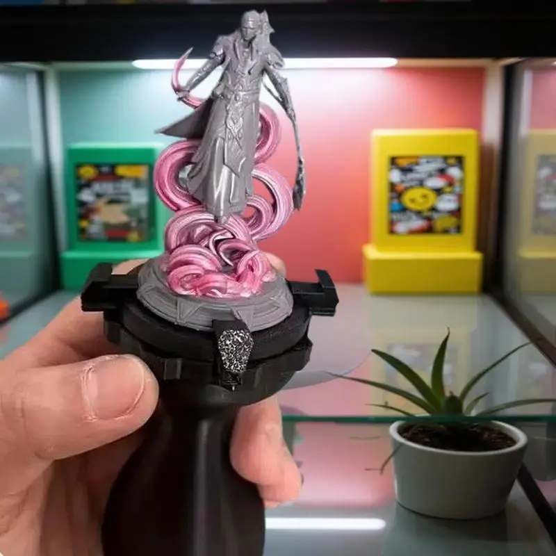 

НОВИНКА 2026: Миниатюрный держатель-стабилизатор для картин HUA HUA, 1 шт., ручной фиксирующий настольный держатель для раскрашенных моделей, подставка для 3D-печатных моделей