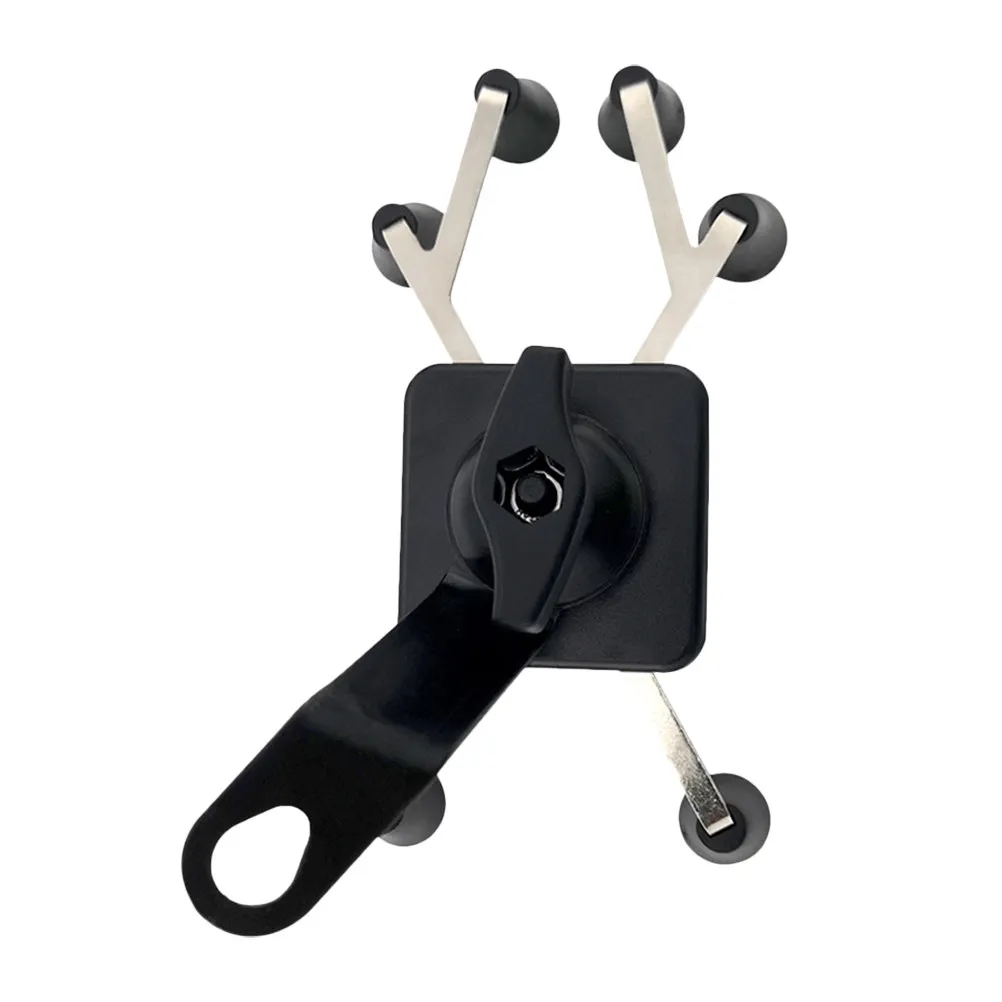 1Pcs Bicycle Phone Holder Non-Slip Adjustable Universal Bike Mount for Smartphone GPS Navigation Safe Hands-Free Cycling Support