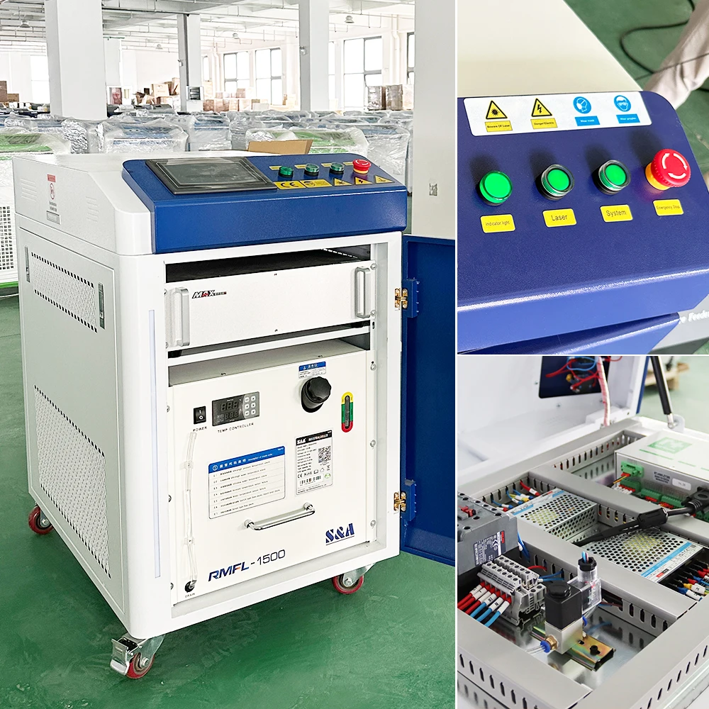 High-Power 1500W 2000W 3000W Laser Cleaner Efficient Laser Cleaning Machine