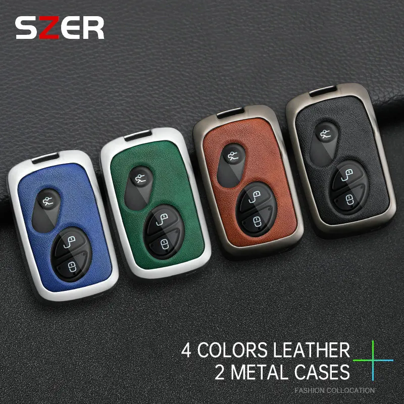 

Чехол для автомобильного ключа из сплава и кожи для Lexus CT200H GX400 GX460 IS250 IS300C RX270 ES240 ES350 LS460 GS300 450h 460h аксессуары