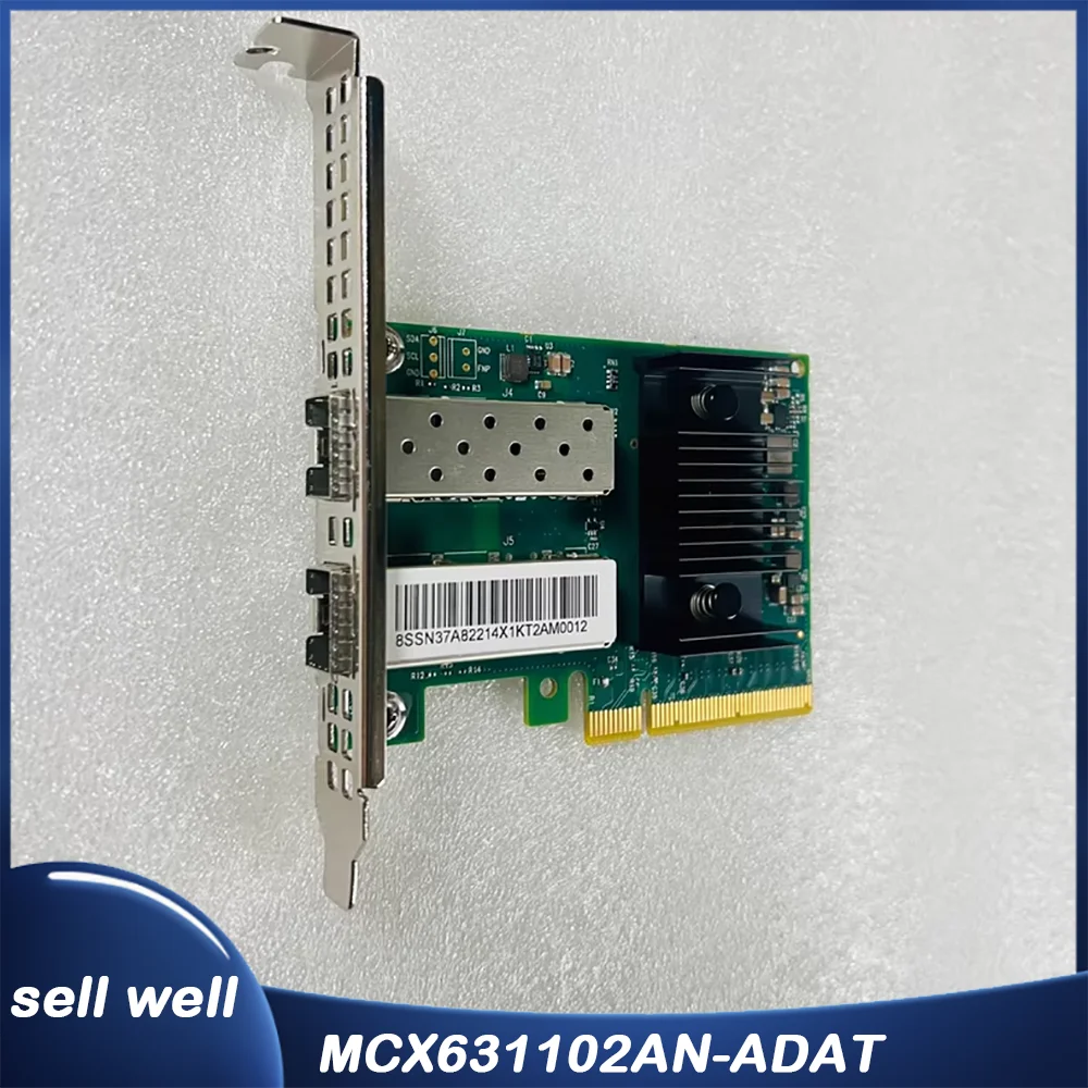 

MCX631102AN-ADAT ConnectX-6 Lx CX631102A 10/25G Оптическая сетевая карта Gigabit