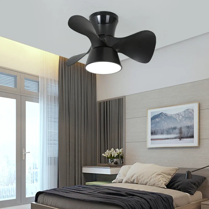 

Ceiling Fan Light for Living Room Bed Room Colorful Macoron Fan Lamp 22 Inch Dimming Smart Fans DC Motor 6 Speeds Remote Control