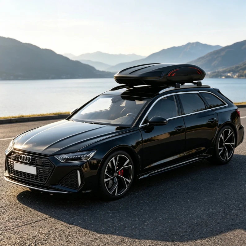 1:18 Audi RS6 Avant Travel Edition Alloy Car Model Ornament Toy Diecast Alloy Car Model Collectible Gift