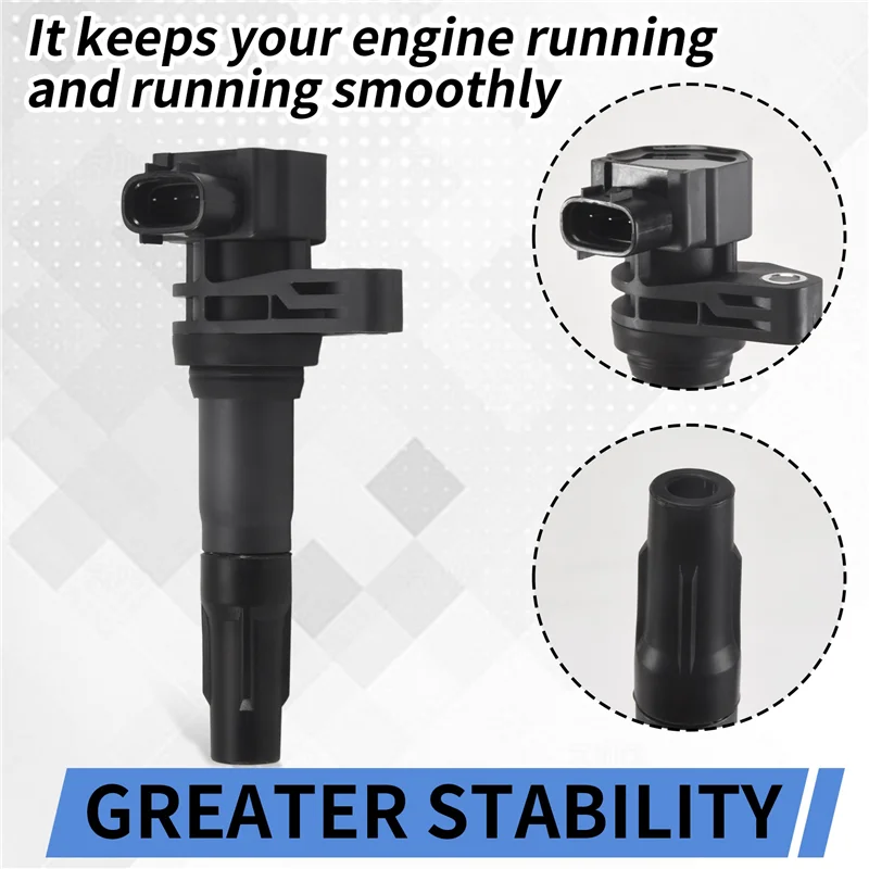 

A85E-4PCS New Ignition Coil For BYD F3 F3-R G3 G3-R L3 FK0398 473QB3705100 Wear Parts Ignition System