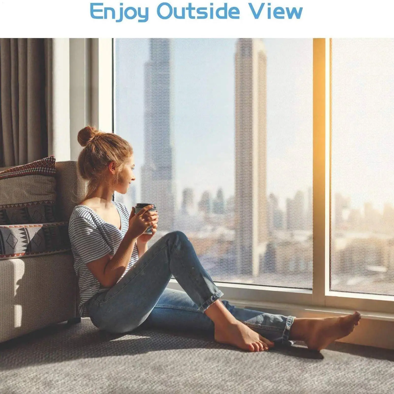 Window Screen Replacement Self-Adhesive Sliding Door Fly Screen Mesh Adhesive Replacement Parts Netting For Bedroom Home Frame