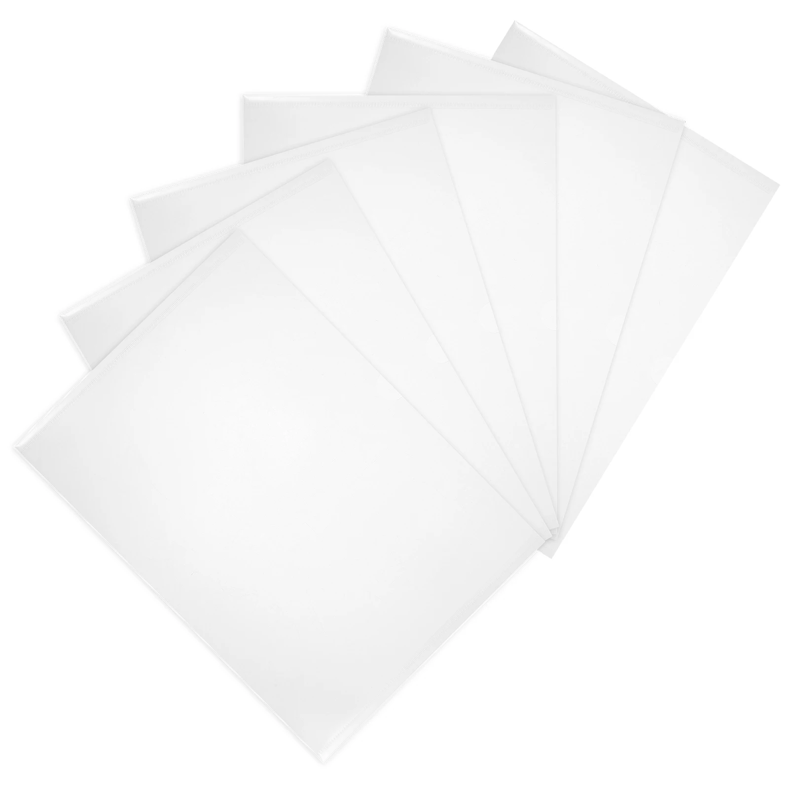 

10Pcs Document Folder Transparent Plastic File Protector Paper Storage Sleeve Office Study Document Holder Practical File