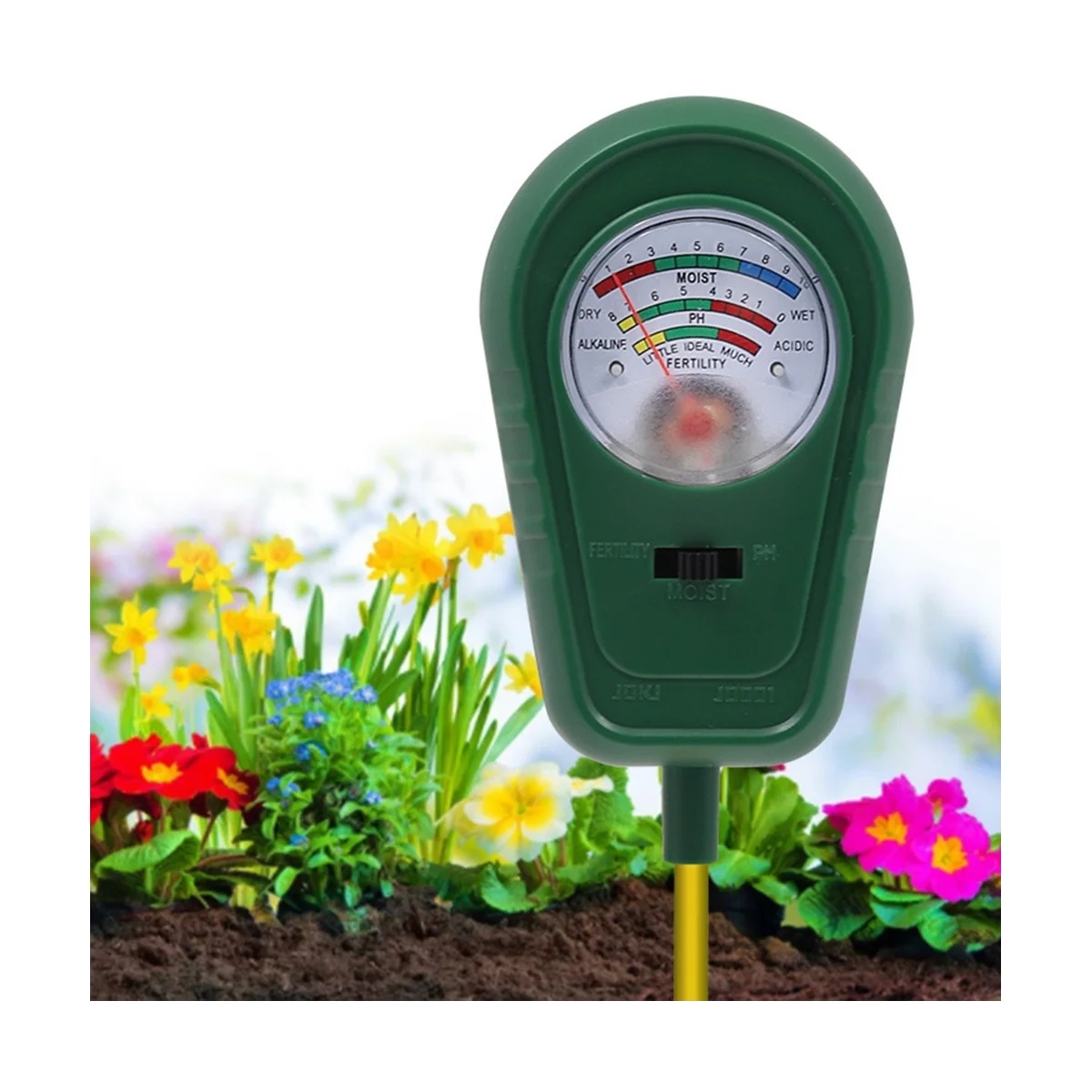 3-In-1 Soil Test Kit Soil Moisture Meter/Soil Ph Meter/Fertility Soil Tester for Garden Farm Outdoor 275mm