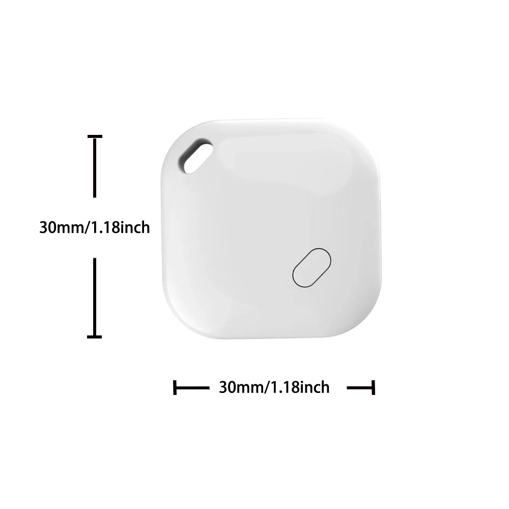 GPS Tracker Work with Apple Find My Smart Bluetooth Tag Anti Lost Reminder Device MFI Rated Locator Car Key Pet Kids gps Finder