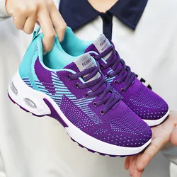 2024 Sports shoes women's new summer women's shoes large size casual breathable lace-up running shoes