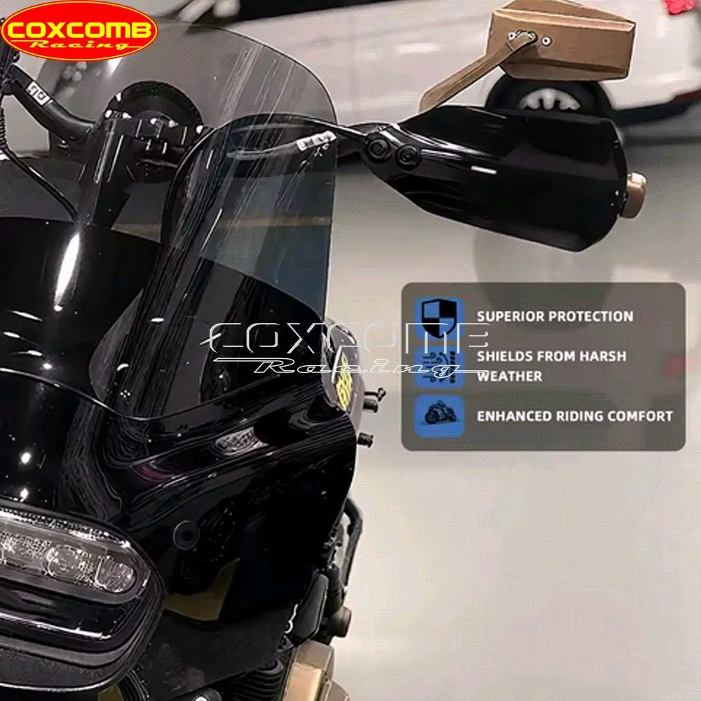 Motorcycle Handguards For Harley Touring Road Glide Special Limited CVO FLTRX FLTRXS FLTRK FLTRKSE Hand Guard Handlebar Guards view 6