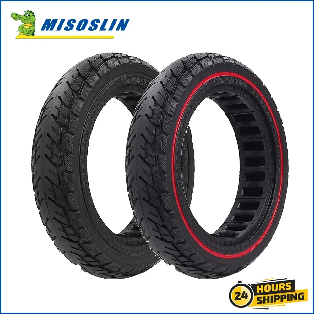 10 Inch 10X2.125 Off-road Solid Tire for Ninebot F20 F25 F30 F40 For Xiaomi 4 Electric Scooter Explosion-proof Honeycomb Tire