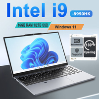 15.6 inch Laptop Windows 11 Laptop Intel Core i9 8950HK 16GB RAM 1TB SSD laptops Fingerprint Unlock Notebook computer Backlight