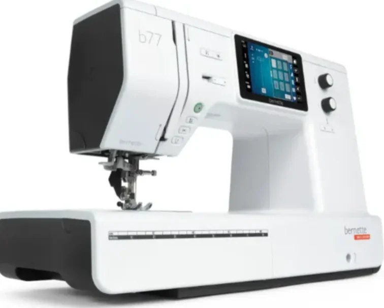 

New-Bernette -B77-Electric Sewing Machine With Warranty & Kits