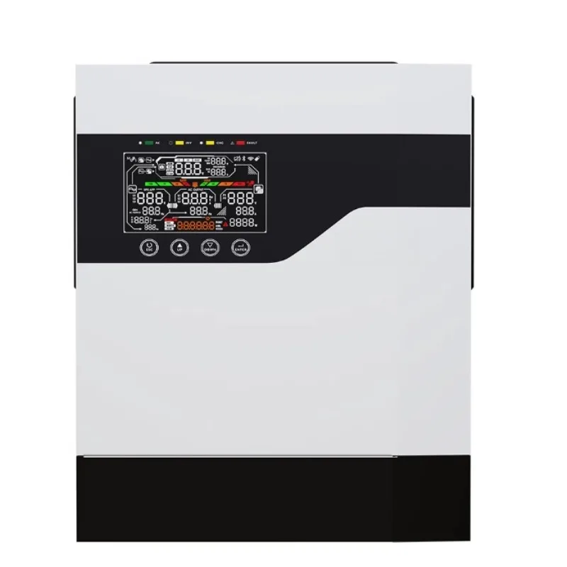 Solar Photovoltaic All‑in‑One Inverter Built‑in Charge Controller Transformer 1.2‑12KW Optional Off‑Grid Solar Power Supply