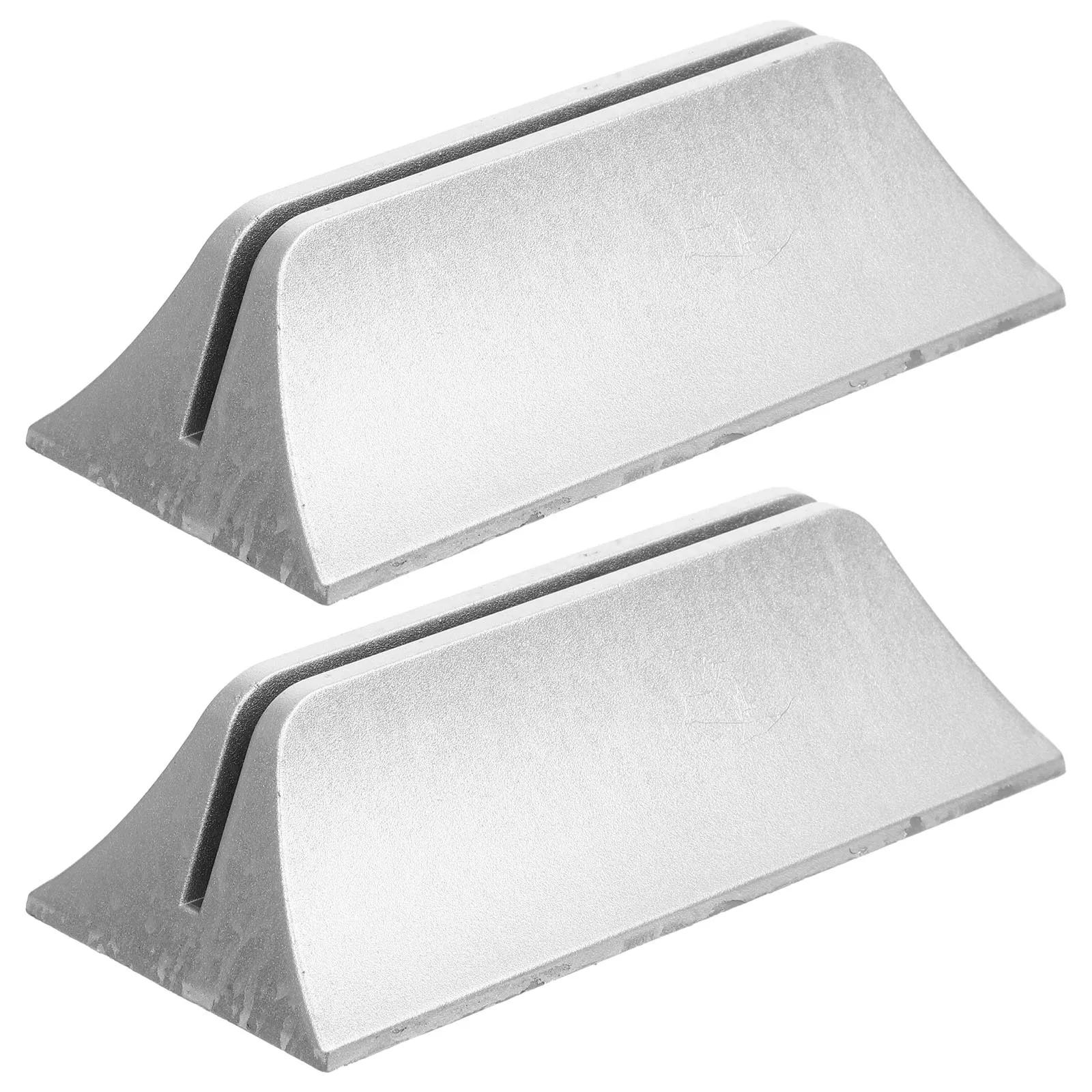 Morsetti divisori da tavolo da 2 pezzi Clip divisoria da tavolo regolabile per pannello in vetro Spazio di lavoro per ufficio Splicing Morsetto per protezione da starruzzo