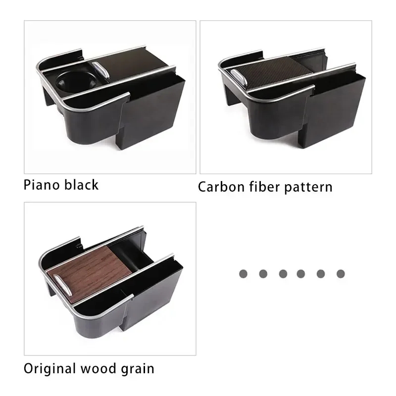 لاند روفر ديسكفري سبورت صندوق تخزين التحكم المركزي متعدد الوظائف حامل الكأس المنزلق مسند الذراع صندوق تعديل الملحقات #3