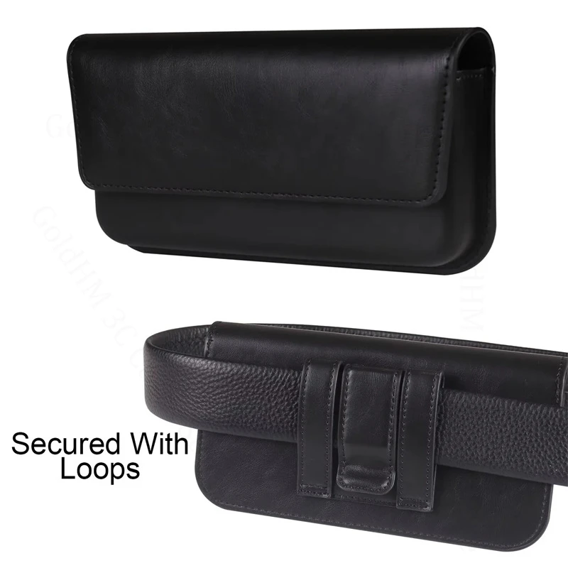 

Fundas For Sony Xperia 10 VII 5 IV Leather Pouch Phone Case Xperia 1 VII 10 V 5 IV Pro-I 1III Waist Bag Holster Phone Belt Cover