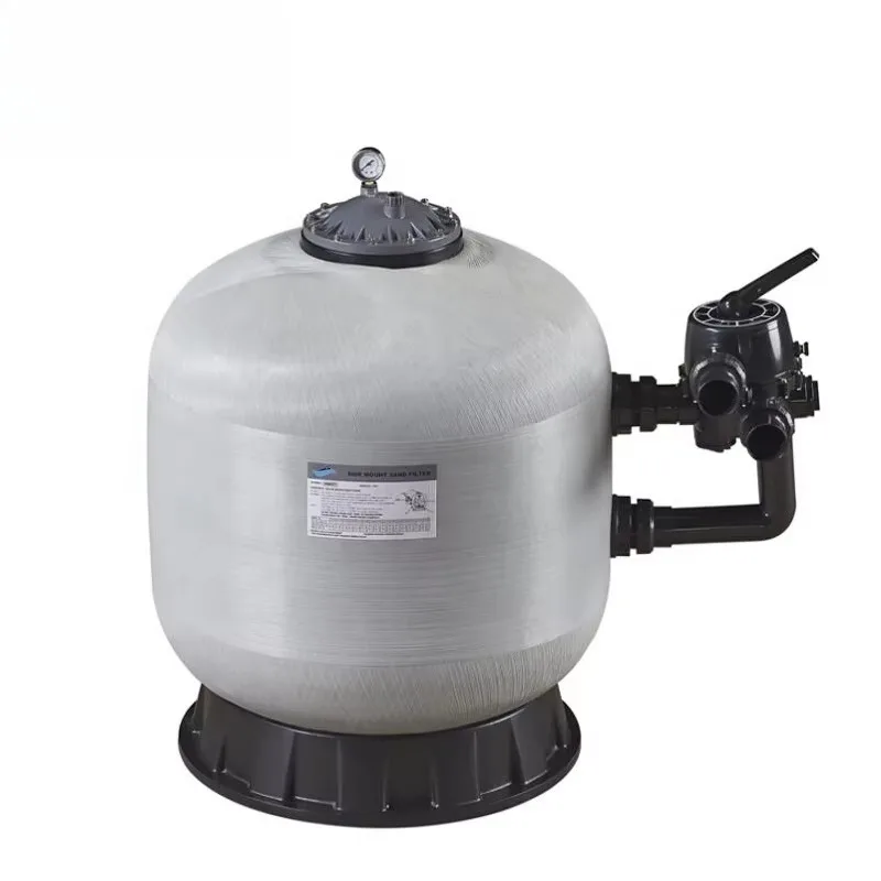 o7900mm Filtration 30 M3/h Water Treatment Filtration System Side Mount Fiberglass Pool Sand Filter