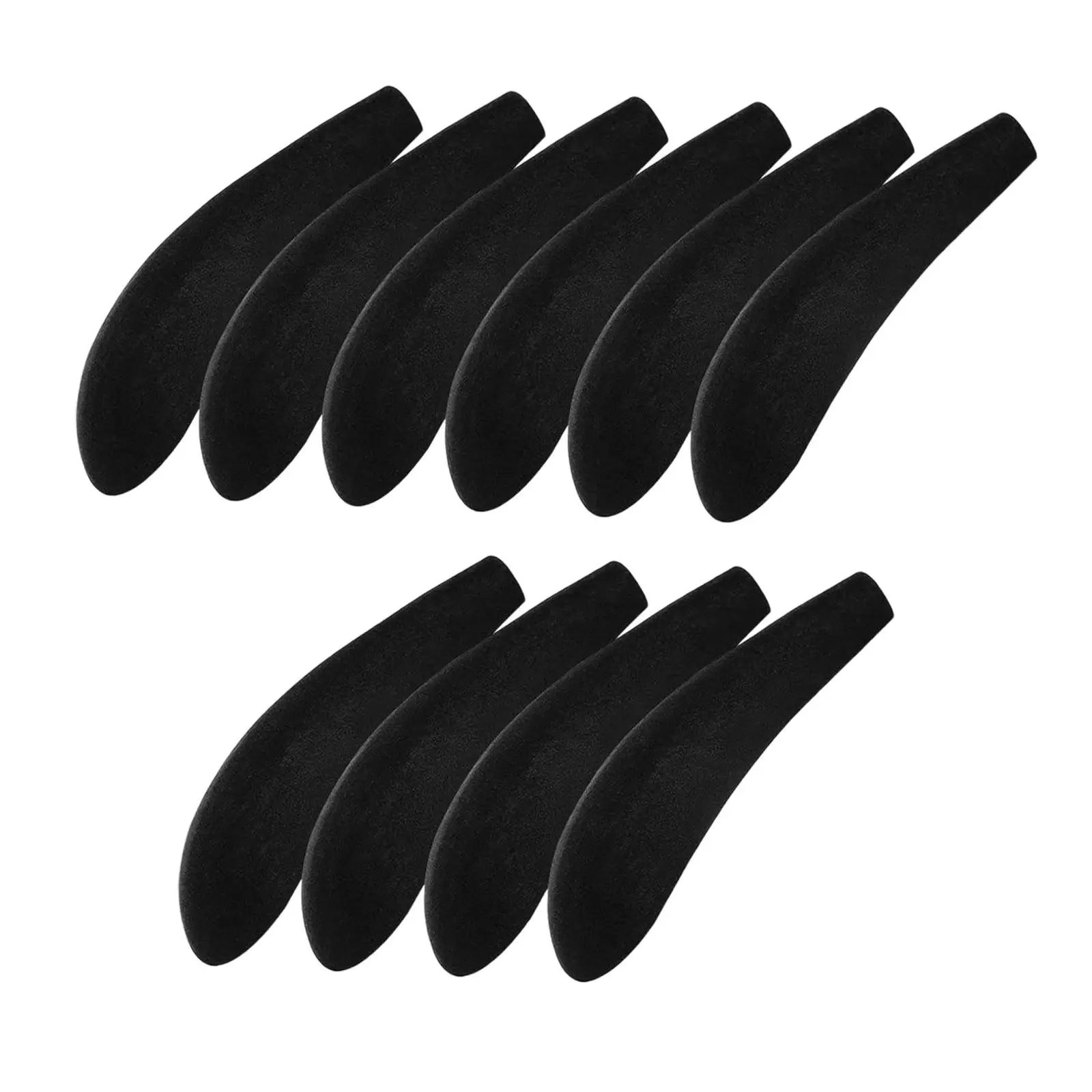 

10 вешалок Наплечники Вешалки Наплечные накладки Легкие флокированные накладки для T