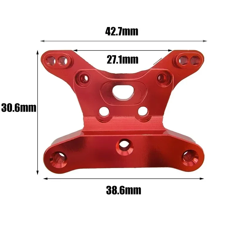 

For SCY1/16 16101 16102 16103 16106 16201 PRO High speed RC car upgraded metal fittings front and rear shock brackets