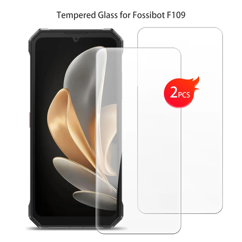 

For Fossibot F109 Tempered Glass Protective Screen Protector Smart Phone Cover Film