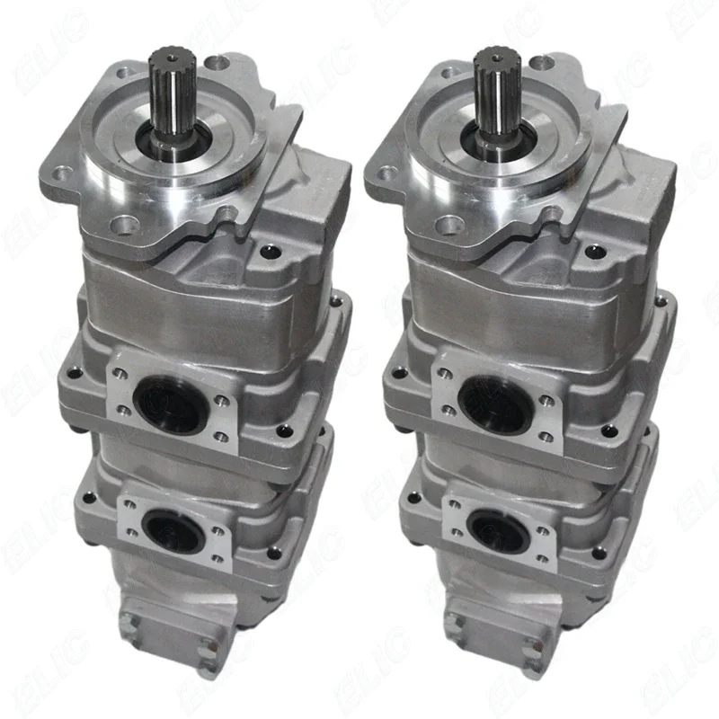 Hot Sale excavator part plunger piston pump D41E D41E6T D41P 705-56-24080 double hydraulic gear pump for bulldozer d4g ca