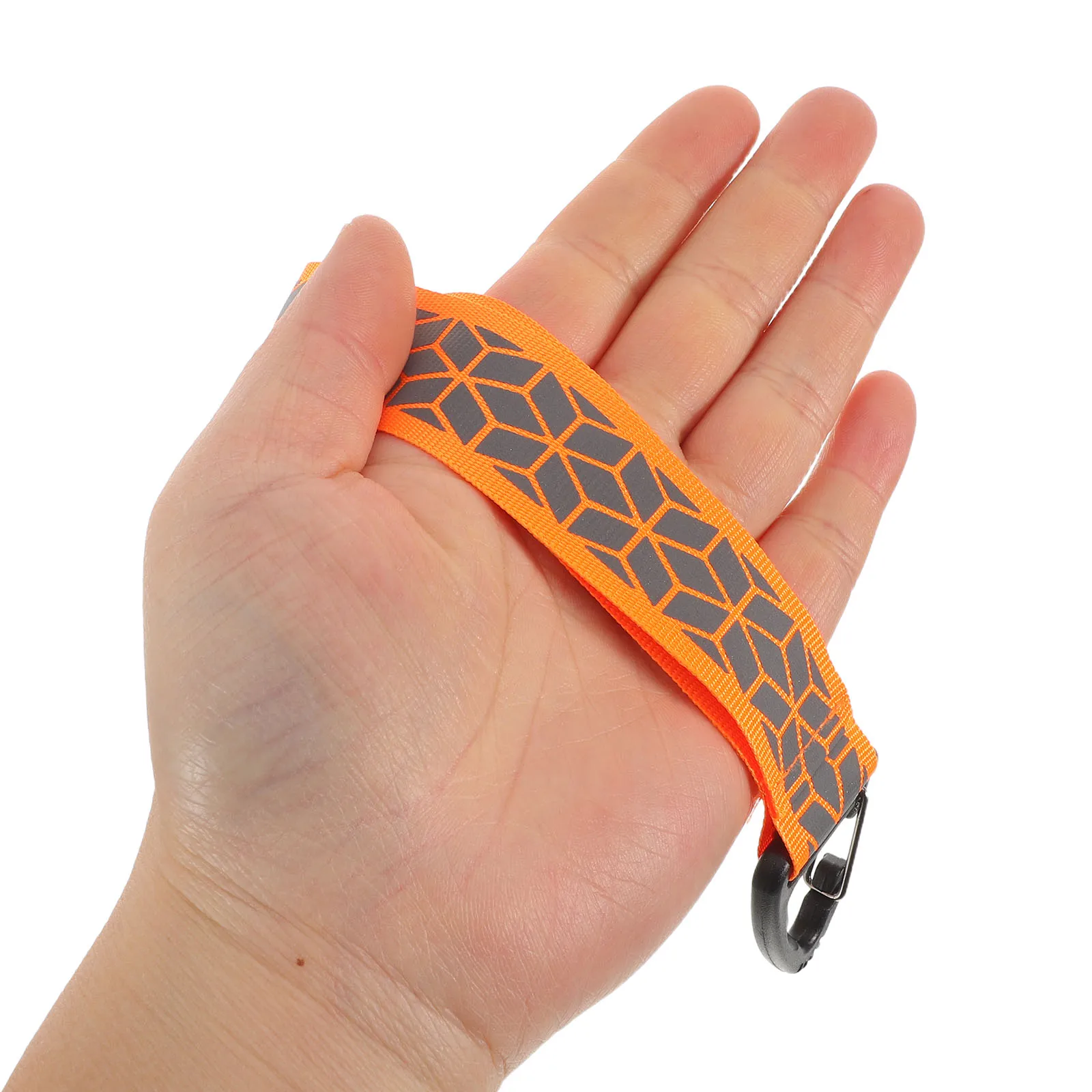 

6Pcs Reflective Strips Outdoor Reflective Keychains High Visibility Safety Reflectors Backpack Night Running Cycling Gear