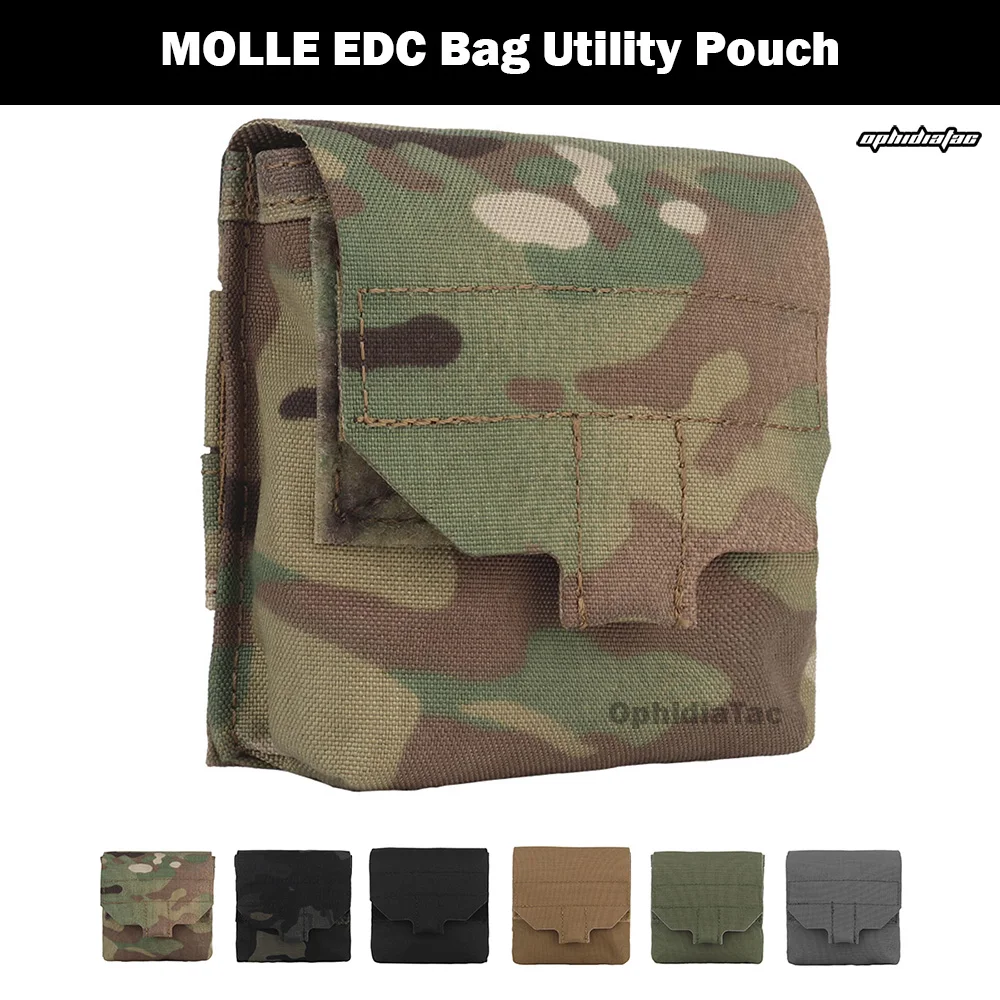 Small Micro Pouch Lightweight Utility Bag MOLLE  Daily Sundry Holder General Purpose GP Storage 556 9mm Airsoft