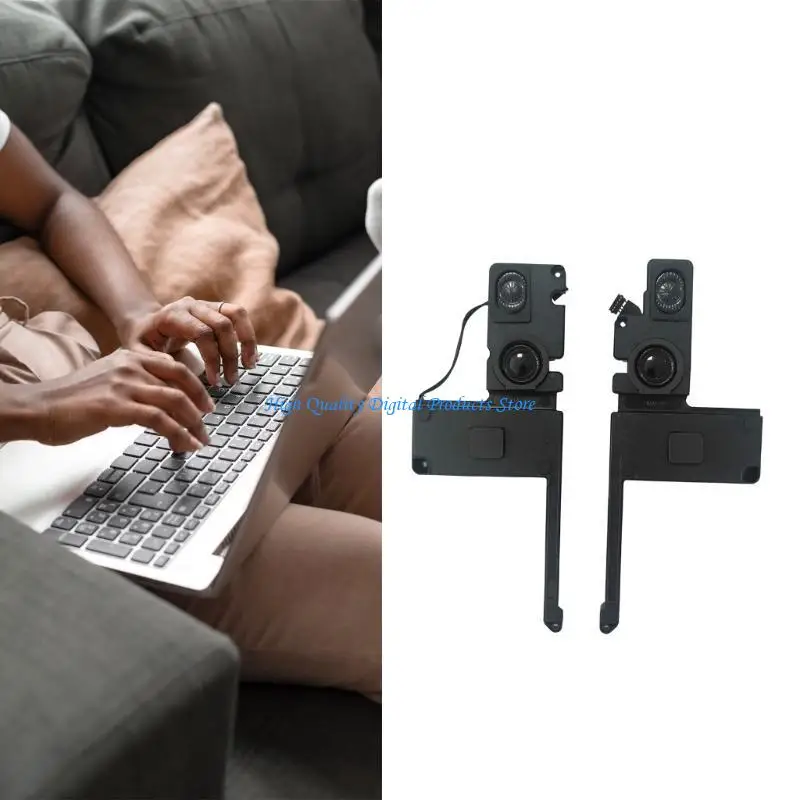 

U2JE Internal Speakers Left & Right Replacement for Pro 15.4" A1398 Speaker Repair Part Fix Sound Muffled Buzzs