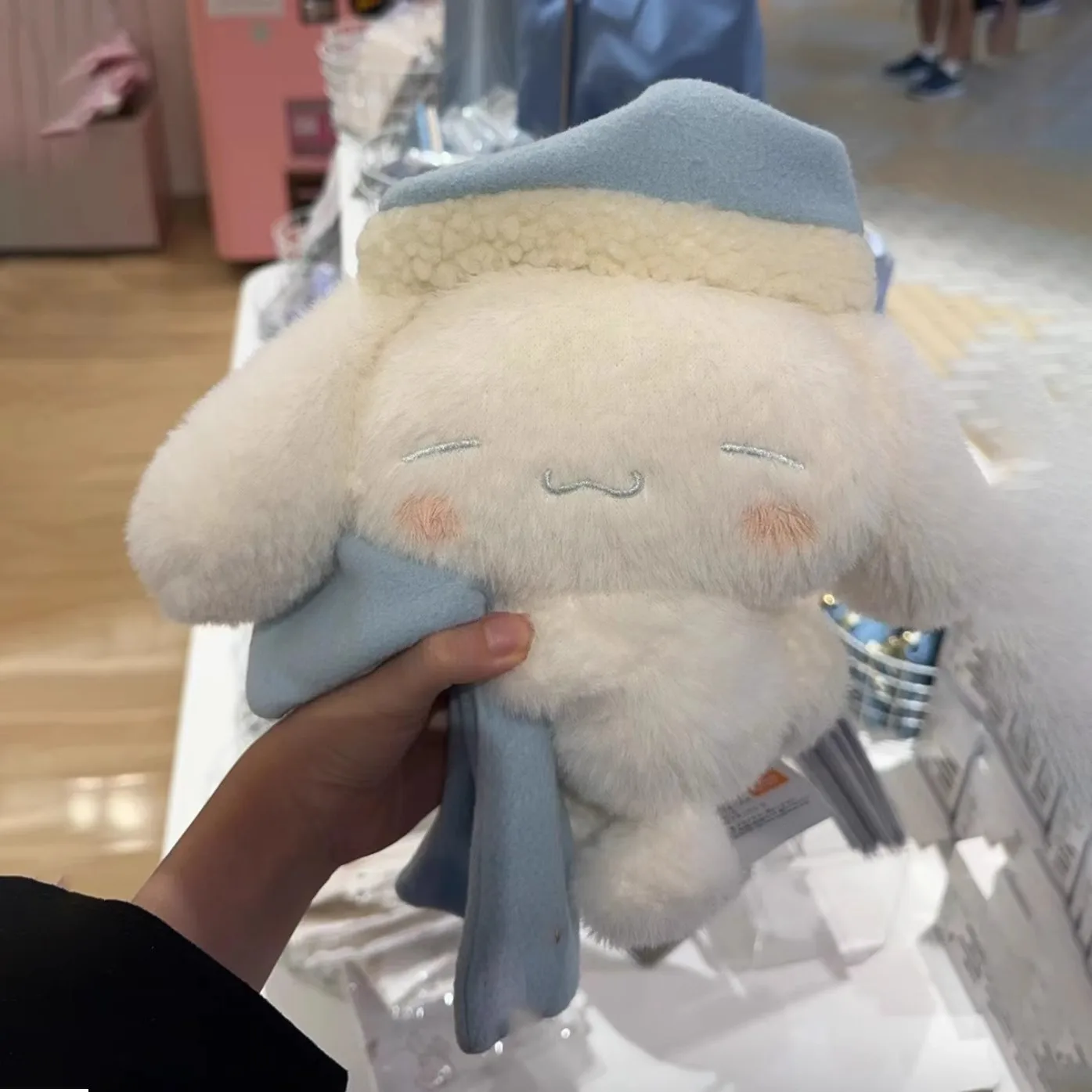 25 cm carino Cinnamoroll Anime peluche cartone animato rotolo morbido peluche bambola neonata cuscino casa ornamento coppia regalo