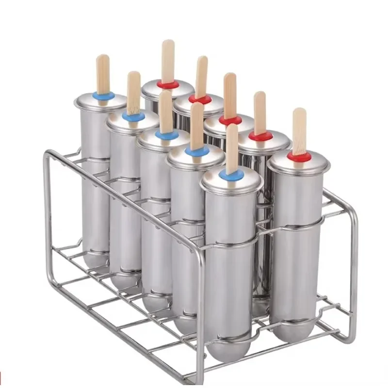 

18/8 Stainless steel popsicle model Cylinder popsicle mold Ice cream stick mold