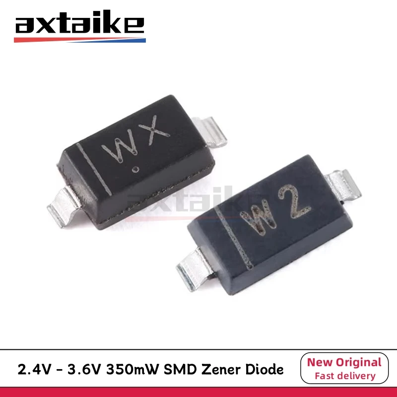 100Pcs Bzt52C2V4 2.…