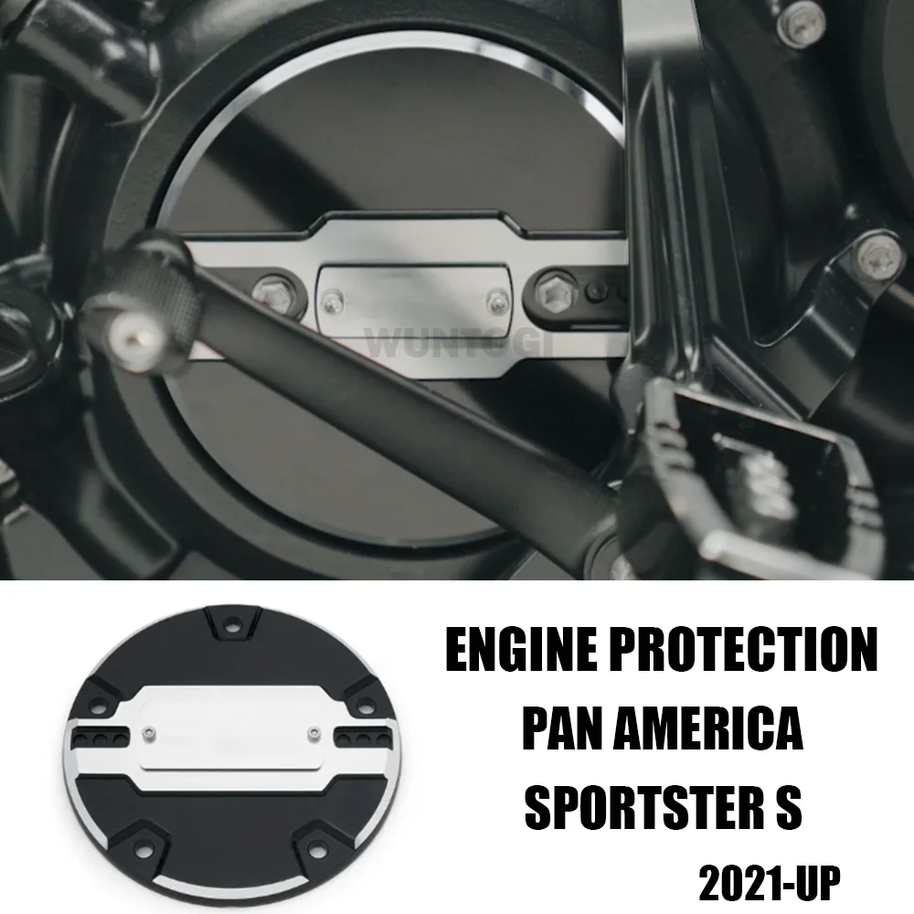 

for Harley Pan America 1250 S Cam Sprocket Medallions Engine Protection Covers Sportster S 1250 / 1250S Accessories Motorcycle